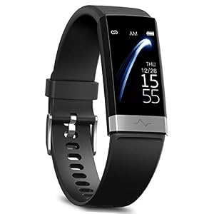MorePro Heart Rate Monitor Blood Pressure Fitness Activity Tracker with Low O2 Reminder, IP68 Waterproof Smart Watch…