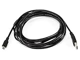 Monoprice 10-Feet USB A to Mini-B 5pin 28/28AWG Cable (103897) (2 Pack)