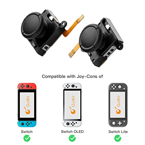 GuliKit Switch Joystick Replacement, Hall Effect Joystick, No Drift, Hall Joystick for Switch
