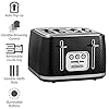 Morphy Richards Verve Black 4 Slice Toaster - Plastic - 4 Slot - 243010