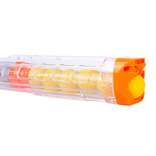 Livoty 7 Gunshot Cartridge Bullet Clip Toys For Rival Apollo XV-700,For Rival Zeue XV-1200 (Orange)