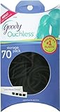 Goody -Ouchless Pillow Pack Black Elastics, 4mm, 70 Count