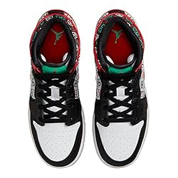 Nike Youth Jordan 1 Mid DM1208 150 Ugly Christmas