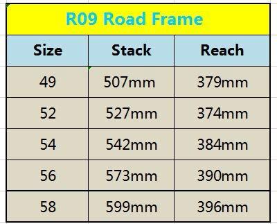 Carbon Road Bike Frame Chinese Carbon Road Frame Cycling Bicicleta Road Bicycle Frame with Fork Seatpost (Black Matte, 58cm) - Thumbnail 4