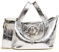 meli melo Women's Rose Thela Mini Tote, Silver, One Size
