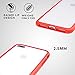 RhinoShield iPhone 8 Plus/iPhone 7 Plus Bumper Case [CrashGuard Shock Absorbent Slim Design Protective Cover [3.5 M / 11ft Drop Protection] Apple - Red