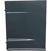 PitStopTruckParts Freightliner Cascadia 2008-2020 Rear Fairing Panel Left Side, Black, ABS Plastic