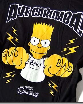 Amazon Co Jp The Simpsons ザ シンプソンズ ｔシャツ 半袖 Bart バート スカル アメコミ キャラクター 総柄 メンズ ブラック Mサイズ 並行輸入品 服 ファッション小物