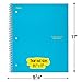 Five Star Spiral Notebook + Study App, 5 Subject, Wide Ruled Paper, 8