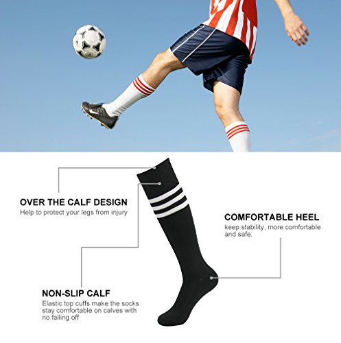 image for Team Socks Youth, Feelingway Unisex Over-The-Calf Training Workout Spo