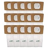 Hoover Type I Hepa Vacuum Bags - 15 Pack - Replaces Part Ah10005 - Made by ZVac
