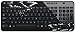 Logitech K360 Wireless Keyboard - Coral Fan