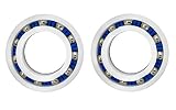 ATIE Pool Cleaner Wheel and Engine Bearing Replacement for Baracuda MX8 MX6 Pool Cleaner Engine and Wheel Bearing R0527000 (2 Pack)