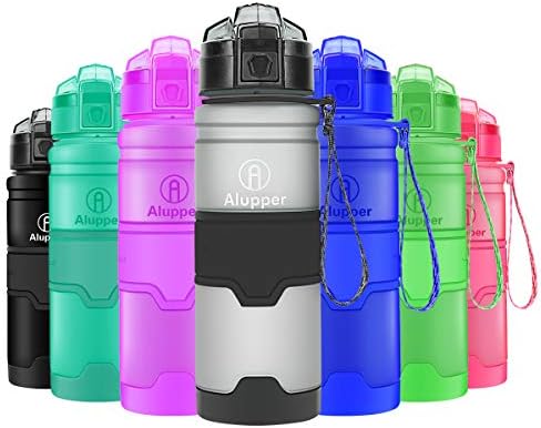 Water Bottle- Tritan Bottles for Kids/Adult- Leak Proof, Eco-Friendly Portable Sports Bottles with Filter, Flip Top Lid, Pop Opens with 1-Click - Reusable,BPA-Free