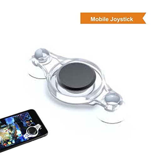 Bomach Mobile Game Controller,1 Pair Sensitive Fire Shoot Gaming Trigger Button L1R1 Aim Keys Shooter Controller Gamepad and 1Pcs Free Mobile Joystick for iPhone,Android Smart Cell Phone PUBG