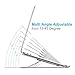 Kavalan Portable Laptop Stand, Slim Desktop Notebook Holder Riser, Aluminum Adjustable Eye-Level Ergonomic Height Compatible for MacBook Pro Air, Chromebook and More – Storage Bag Included (Silver)thumb 4