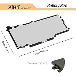 ZTHY K5XWW Battery Replacement for Dell Latitude