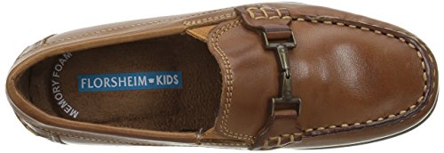 Florsheim Kids Boys' Jasper Bit Jr, Saddle Tan, 10 M US Toddler