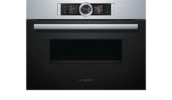 Bosch serie 8 - Horno compacto con microondas cmg6764b1 inoxidable ...