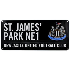 Newcastle United F.C. Colour Street Sign Wall Art Wall Plaque for Living Room