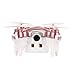 Wifi RC Drone Mini Quadcopter, Dayan Anser CX-10WD Drone with Camera Live Video Mini RC Helicopter 2.4G 4CH 6 Axis Height Hold Easy Fly Steady for Learning (Rose)