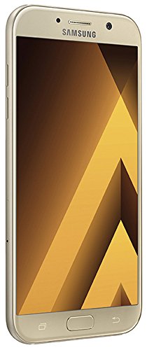 Samsung Galaxy A3 (2017) - Smartphone (pantalla Super AMOLED táctil capacitiva de 4.7 pulgadas, 16GB, Android, A320F NFC LTE) color dorado