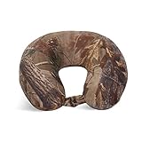 World's Best Feather Soft Microfiber Neck Pillow, Camouflage