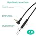 LASMEX Audio Cable Replacement for Bose QuietComfort QC35 QC35ii QC25 AE AE2 OE OE2 SoundLink SoundTrue Audio-Technica ATH AKG JBL Headphones 5FT 3.5mm to 2.5mm TRS Male to Male Aux Cord, 1 Pack