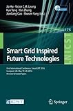 Image de Smart Grid Inspired Future Technologies: First International Conference, SmartGIFT 2016, Liverpool, UK, May 19-20, 2016, Revised Selected Papers ... a