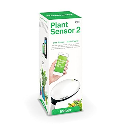 Koubachi Wi-Fi Plant Sensor 2 Indoor (For your houseplants. Analyses soil, light, humidity and sends care advice) iOS and Android Patio, Lawn & Garden, Gardening & Lawn Care, Hand Tools, Soil Test Kits