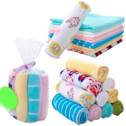 Odn Pack De 8 Petites Serviettes Coton Doux Bebe Debarbouillettes Pour Bebe Serviettes Baby Wash Cloths Serviettes Pour Le Visage De Bebe Bebe Nouveau Ne Serviette De Visage Couleur Aleatoire Amazon Fr Bebes Puericulture