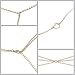 Finrezio 4 Pcs Waist Belt Belly Chains for Women Body Jewelry Gold Silver Plated Unibody Summer Beach Jewelry Set (Gold-Tone)