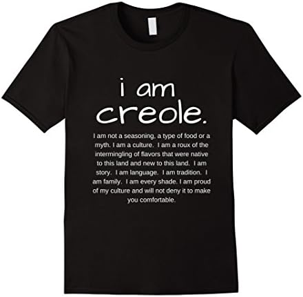 Mens Creole Pride T-Shirt 2XL Black