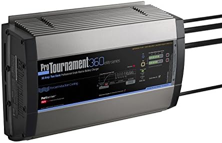 ProMariner 52032 ProTournament 360 Elite Series 36 Amp Dual Bank Waterproof Marine Battery Charger