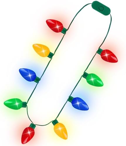 Amazon.com: Idgreatim Unisex LED Light-up Ugly Christmas  display picture 2
