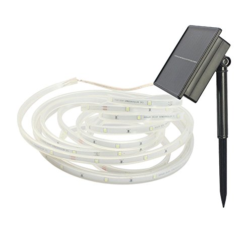 100Leds Copper Strip Light,WONFAST Waterproof 16.4ft/5M Flexible SMD2835 LED Ribbon Mood Rope Solar String Light for Home Bedroom Theater Accent Decoration Christmas Lighting (White)