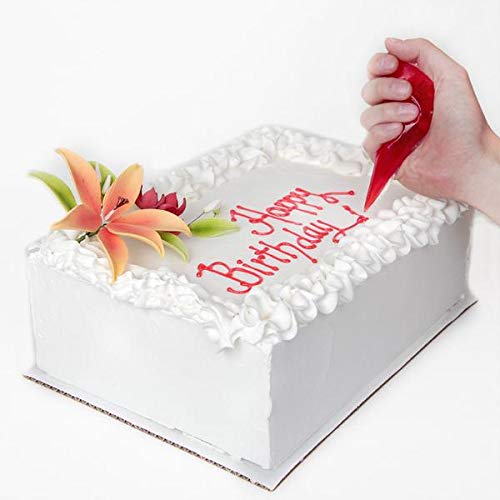 Fondx Clear Mirror Glaze Piping Gel 1 Pound by CAL JAVA Sugar Free