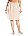 Vassarette Women's Full Figure Tailored Anti-Static Half Slip 11822, Vass Latte-24 Inch, 2X-Large