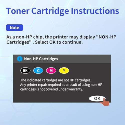 myCartridge Replacement for HP 219A (with Chip) for 219A 219X for HP Color LaserJet Pro MFP 3302FDWG Toner for MFP 3302SDWG 3302FDNG for W2190A W2191A W2192A W2193A (Pack of 4)