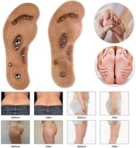 Bonanic Acupressure Slimming Insoles-Magnetic Health Massage Slimming Weight Loss Insole for Men and Women