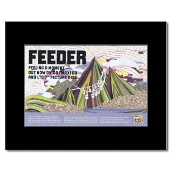 Amazon Com Music Ad World Feeder Feeling A Moment Mini Poster