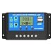 ALLPOWERS 20A Solar Charger Controller Solar Panel Battery Intelligent Regulator with USB Port Display 12V/24V