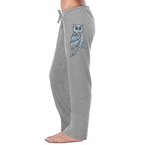 Sweatpants-Women's Girls Justin Bieber Owl Tattoo Jogger Pants.