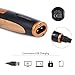Nose Hair Trimmer, [New Version] 4 in 1 Rechargeable Nose Ear Sideburn and Eyebrow Trimmer for Men & Women (Golden)