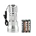 Neiko 40290 Super-Bright 21-LED Aluminum Flashlight, Gunmetal Silver