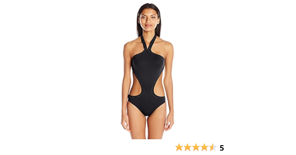 high neck one piece swimsuit amazon