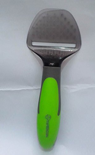 Yarmoshi Cheese Slicer/Cheese Plane and Server for Hard and Semi-Hard Cheeses. Non-Stick Clear PS Blade. Ergonomic Penguin Handle with Non-Slip Rubber Coating for Easy Grip. Dishwasher Safe