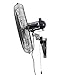 OEMTOOLS 24893 24 Inch Outdoor Oscillating Wall Mount Fan, 3-Speed Outdoor Oscillating Fan, Outdoor Wall Mount Fan w/ Aluminum Blades, Outdoor Fan