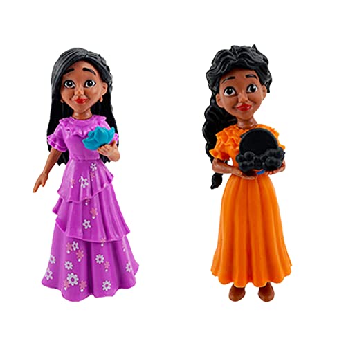 Disney Encanto Series Figure Toys of 6pcs Set,Dessert Table Decorations