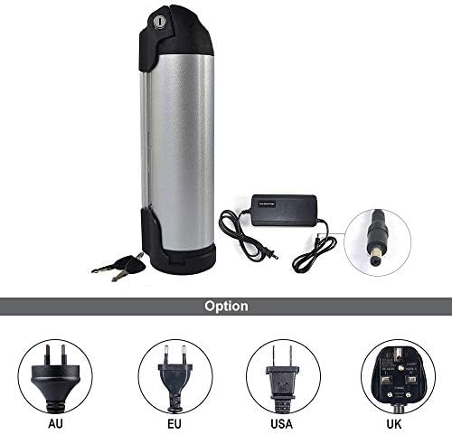 Zhiwei Electric Bicycle Rechargeable Battery 36/48V Li-ion Battery Water Bottle Battery for Ebike Motor with Battery Charger